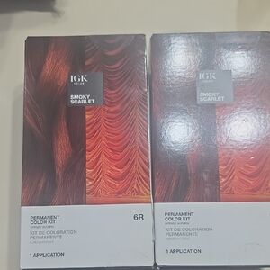 GK Smoky Scarlet Hair Color Kit